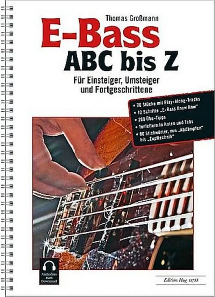 Ne stagnez plus à la basse : progressez avec la méthode E-Bass ABC bis Z