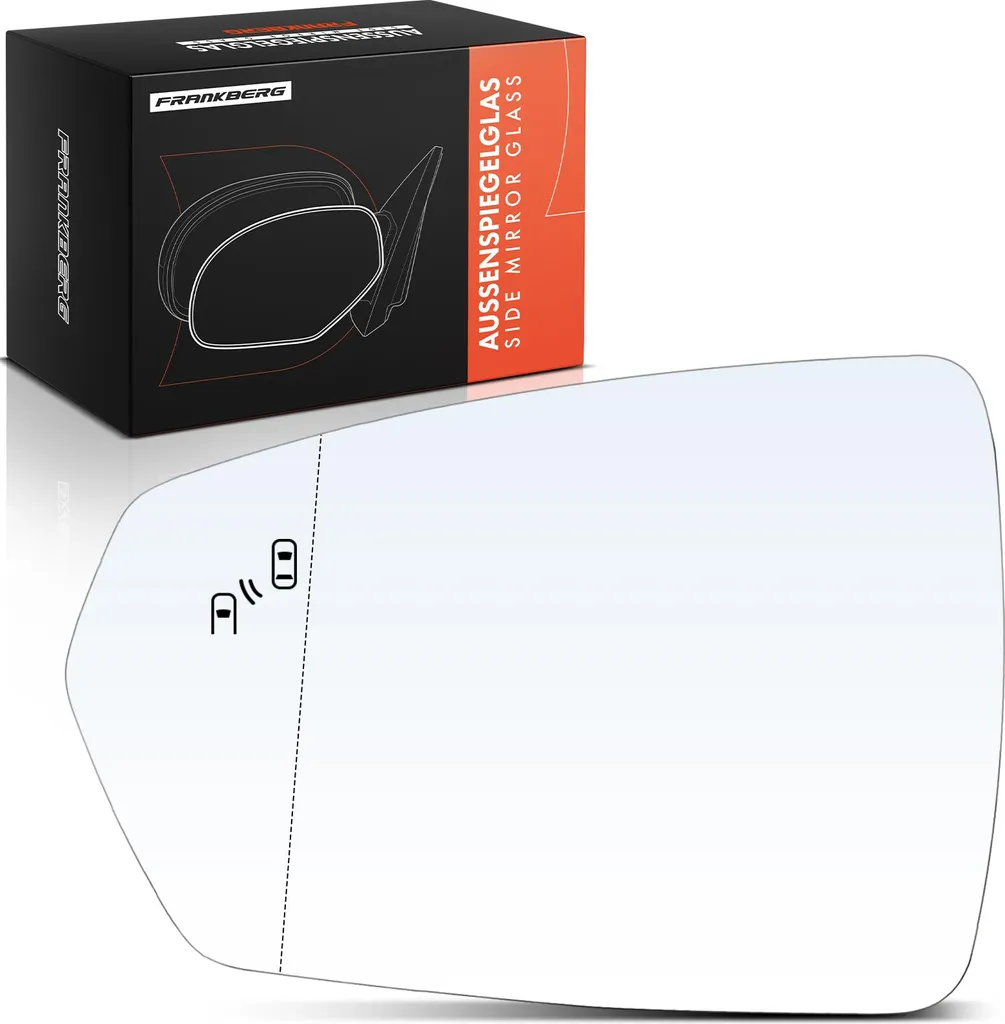Verre de rétroviseur extérieur pour VW Polo BZ1 et Audi A1 City Carver