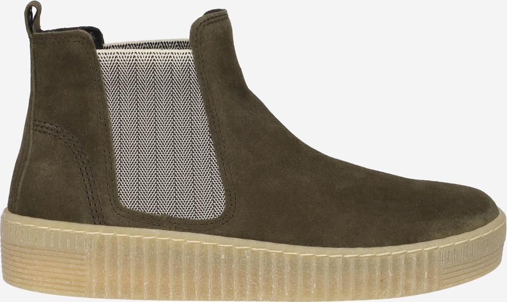Gabor 3.731.39_7, Chelsea Boots, Boots in Grün für Damen, Größe 40,5