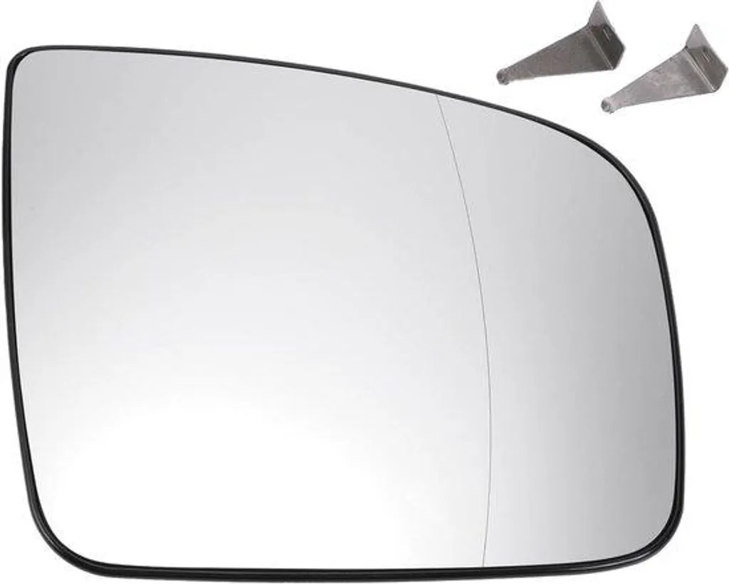 Rétroviseur chauffant blanc asphérique - Miroir gauche spécial monospace