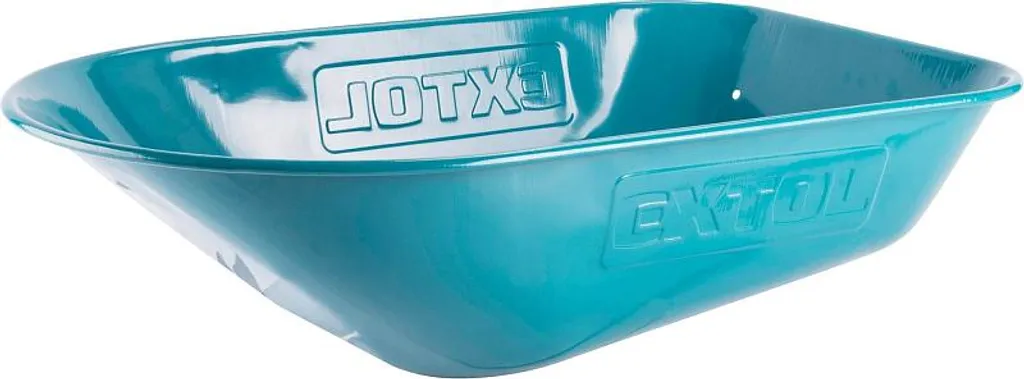 Bac de brouette 100l en métal renforcé, rechange durable de 100 litres