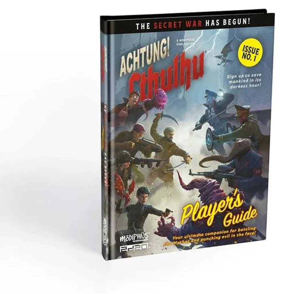 Achtung Cthulhu Guide du Joueur 2d20 : Jouez la Guerre Occulte !