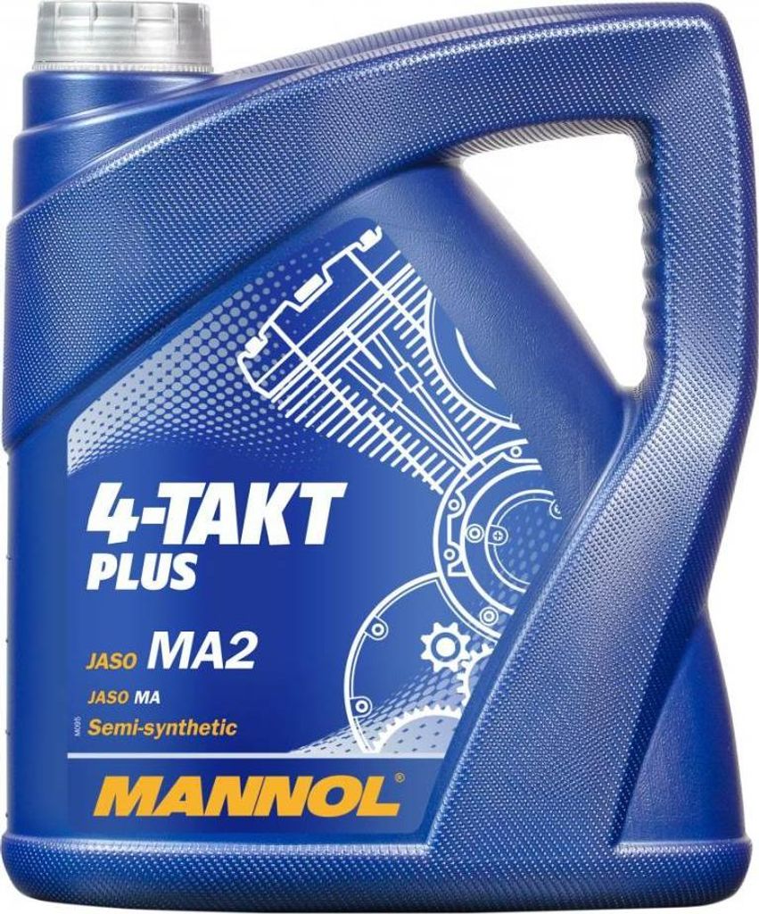 Olej Mannol 10W40 4L 4T Plus Api Sl Jaso Ma/Ma2 Zdjęcie produktu 