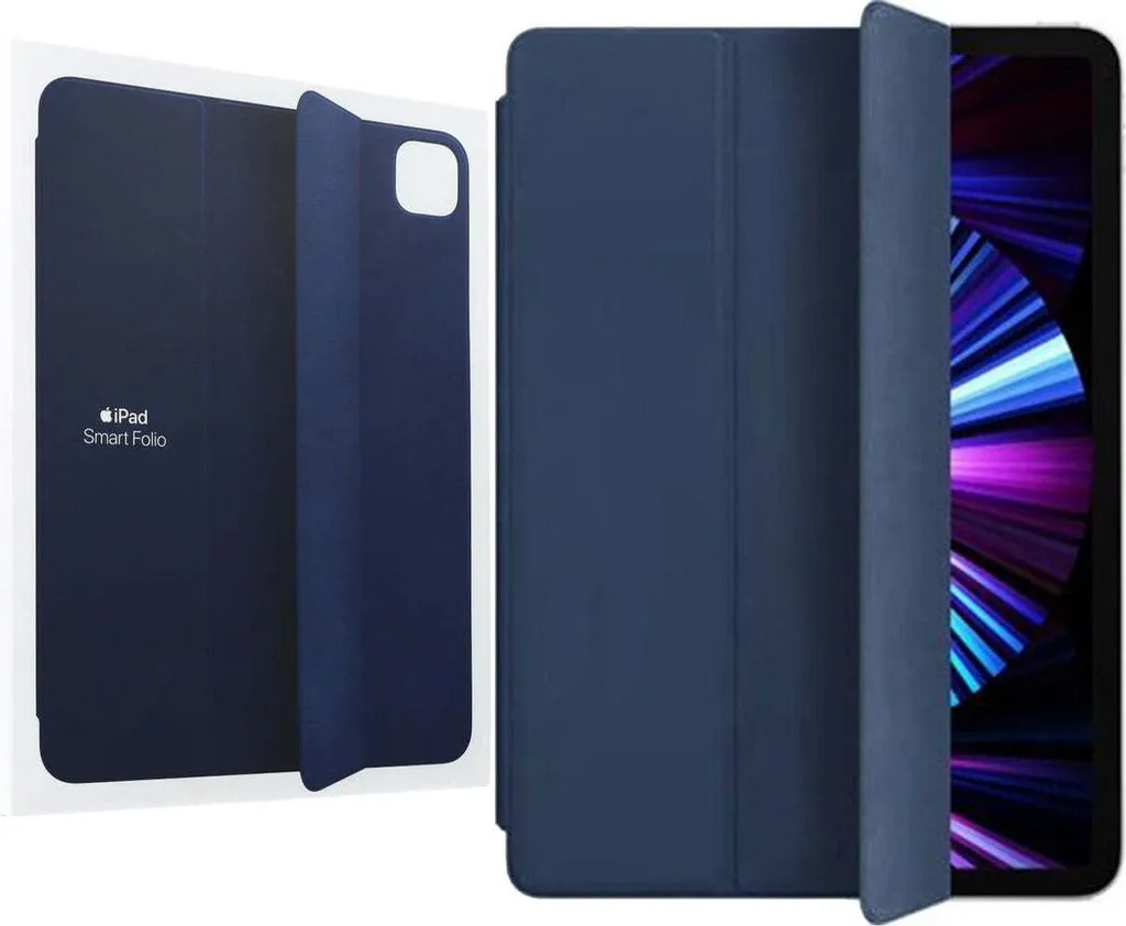 Smart Folio iPad Pro 11 pouces Deep Navy avec support multi-angles - 4