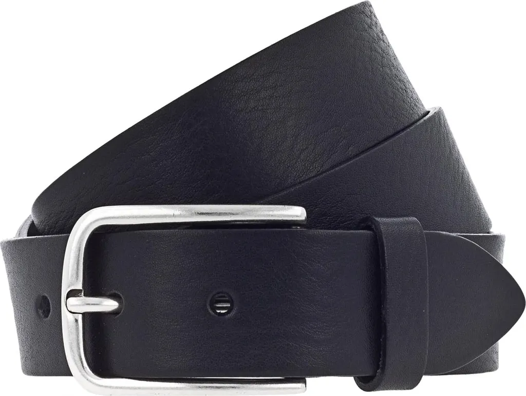 Cintura Vanzetti Denim Love 35mm Pelle Nera | Accessorio Made in Germany