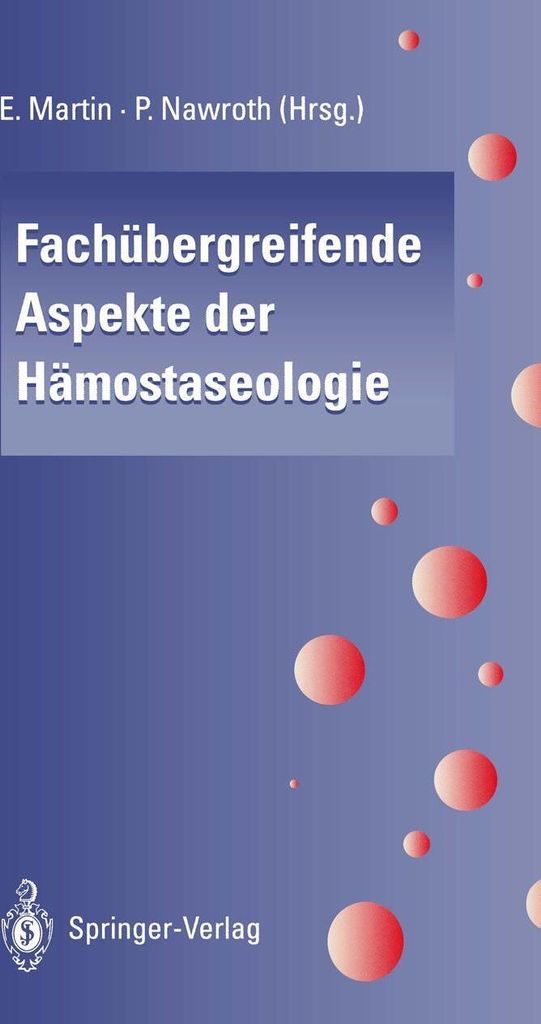 Fachübergreifende Aspekte der Hämostaseologie