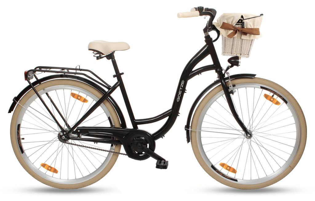 Mestský bicykel Goetze Style 28" – 1 rýchlosť, oceľový rám Obrázok produktu 
