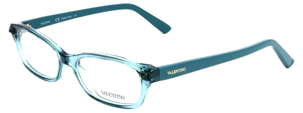 Lunettes de vue pour femme Valentino 52 Turquoise - Monture en Acétate