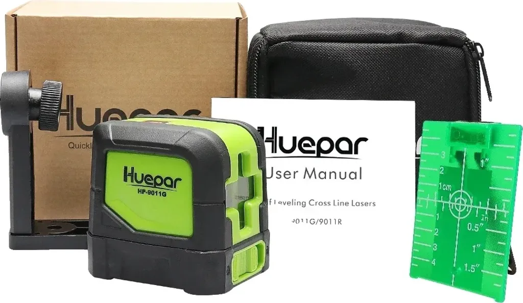 Niveau laser vert avec mode autonivelant et portée de 12 mètres G12