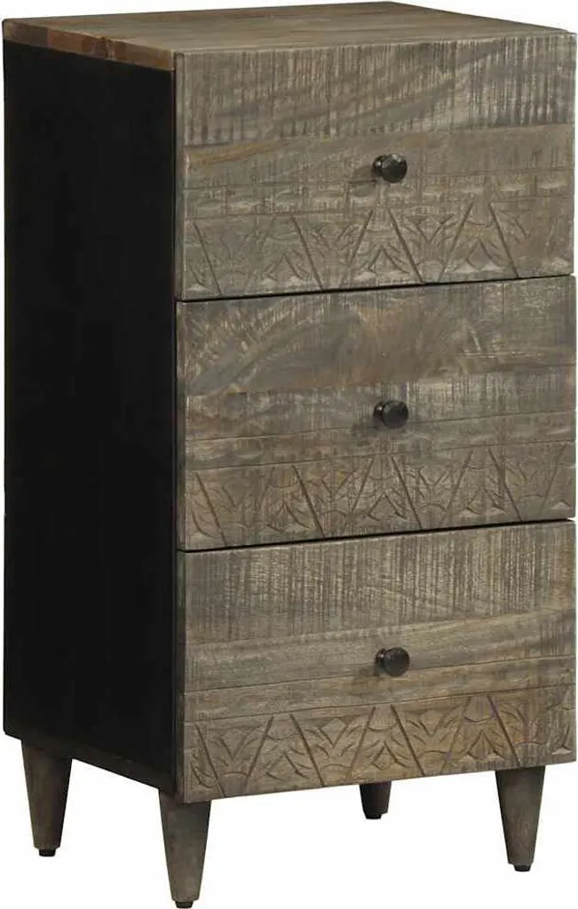Credenza Vintage Industrial in Mango Massiccio 40x33x75 cm - Novità