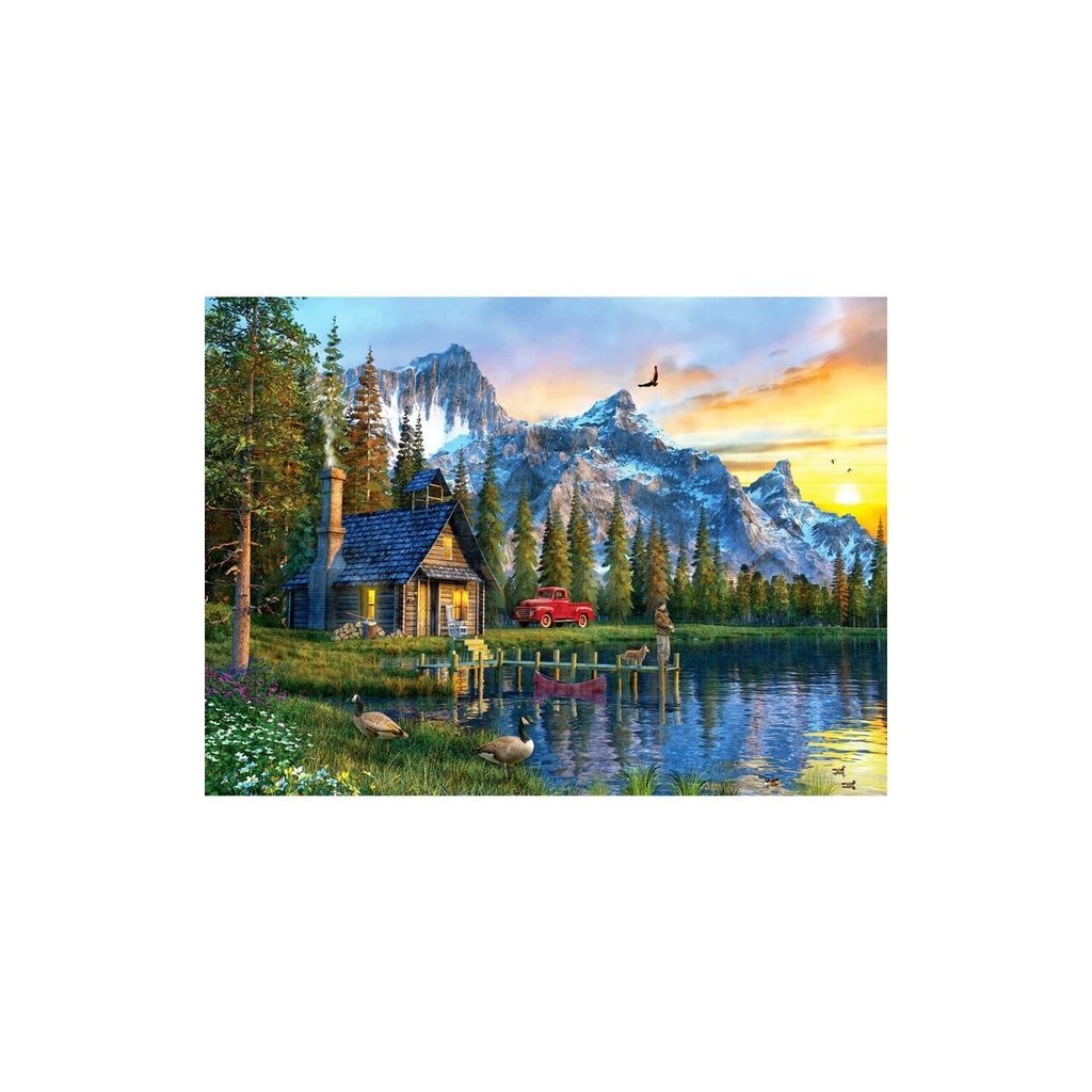 ANATOLISCHES Puzzle Sonnenuntergang im Landhaus 1000 Teile