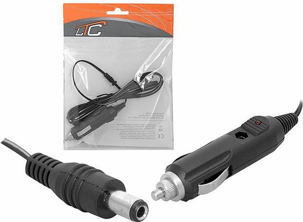Adaptér do auta univerzál 12V/12V DC 5,5/2,1mm Obrázok produktu 