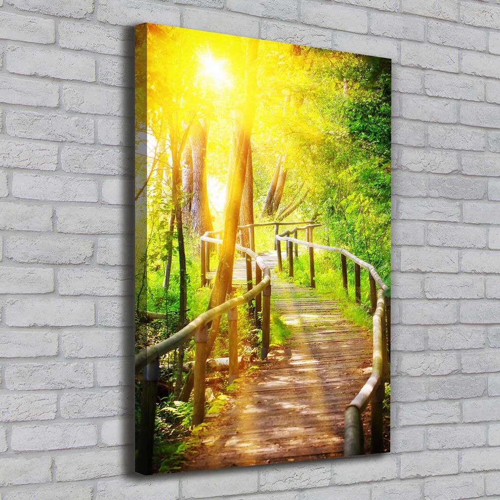 Tulup Leinwandbild - 70x100cm - Wandkunst - Drucke auf Leinwand - Leinwanddruck - Wohnzimmer Wanddekoration XXL - Wohnung Deko Kunstdrucke - Land...