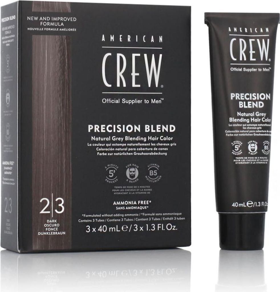 American Crew CLASSIC: PRECISION BLEND Natural Gray Produktbild 