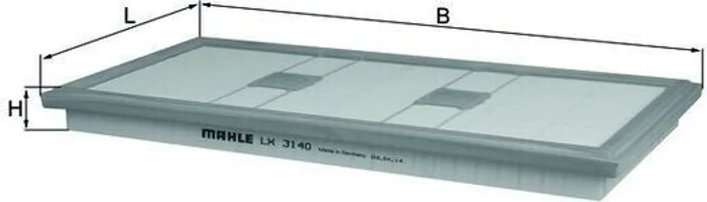 Filtre à air KNECHT LX 3140 : stop aux impuretés et à l'usure du moteur