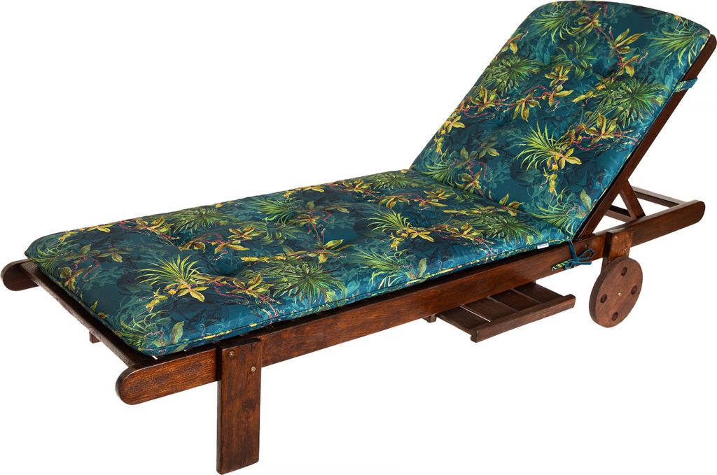 Liegenauflage „Beatriz“ - 60×113×72 cm - wendbar, wetterabweisend & bequem – für Garten & Strand | Liegenauflage, Polster, Sofa | PillowPrim