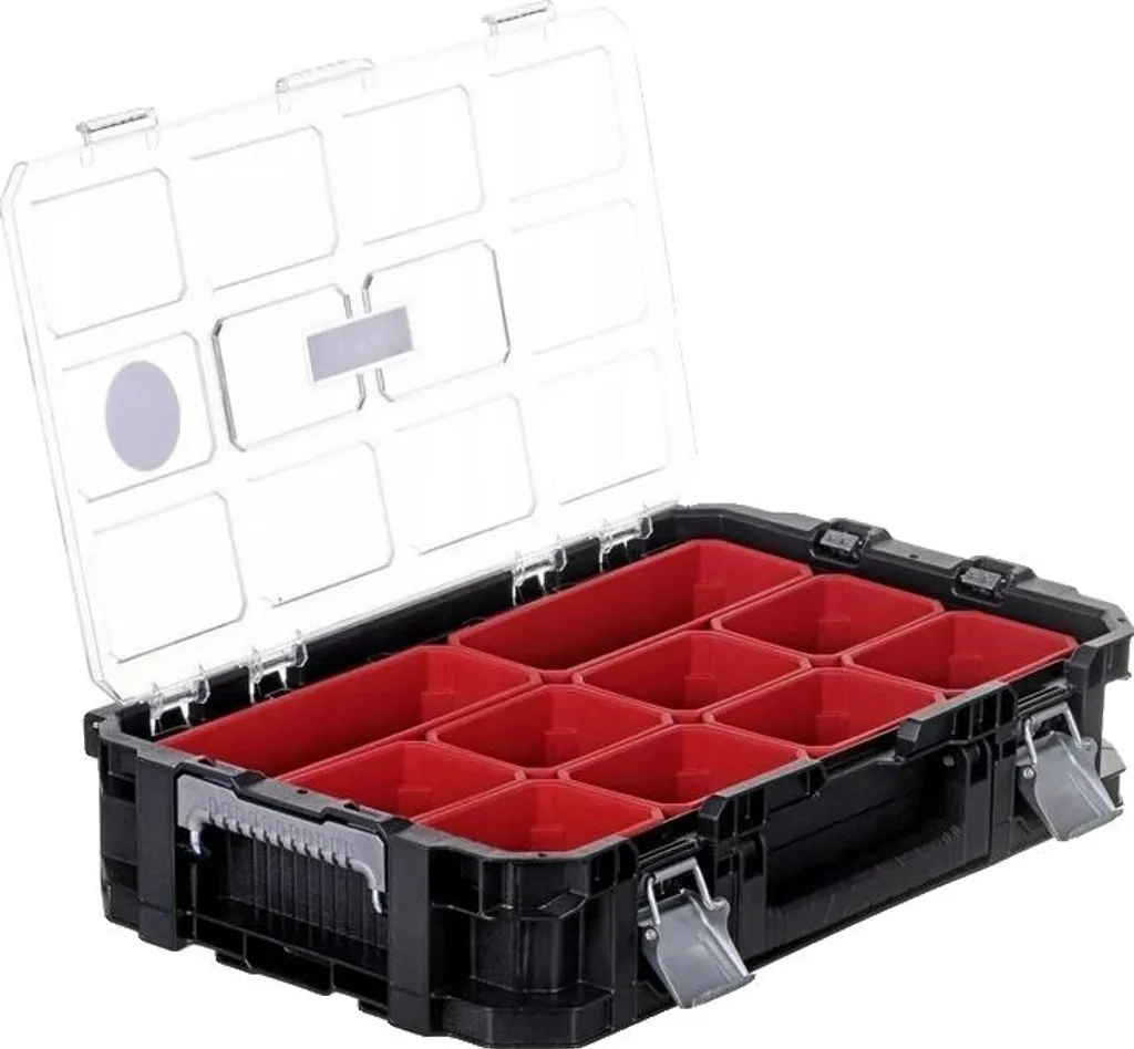 Mallette de rangement à compartiments 12,6L en plastique résistant