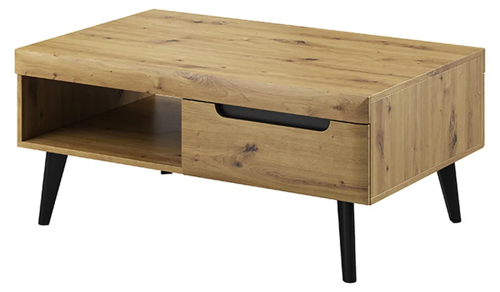 Table basse légère et stable montage facile pour petit salon urbain