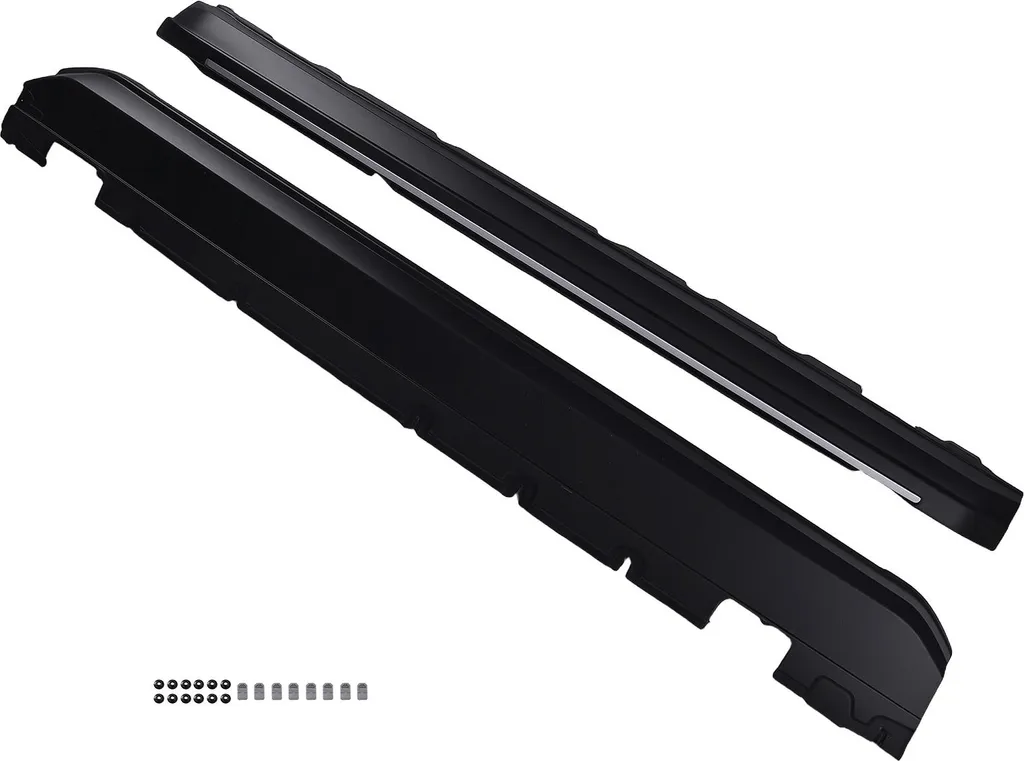 Marchepieds d'Accès pour Mercedes GLK X204 Kit Noir 2010 à 2015