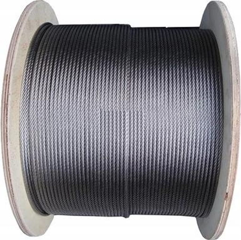 Sanitas | Edelstahlseil 3 mm - 1 m - Rostfrei - Für Tauchpumpen - Wetterfest und langlebig