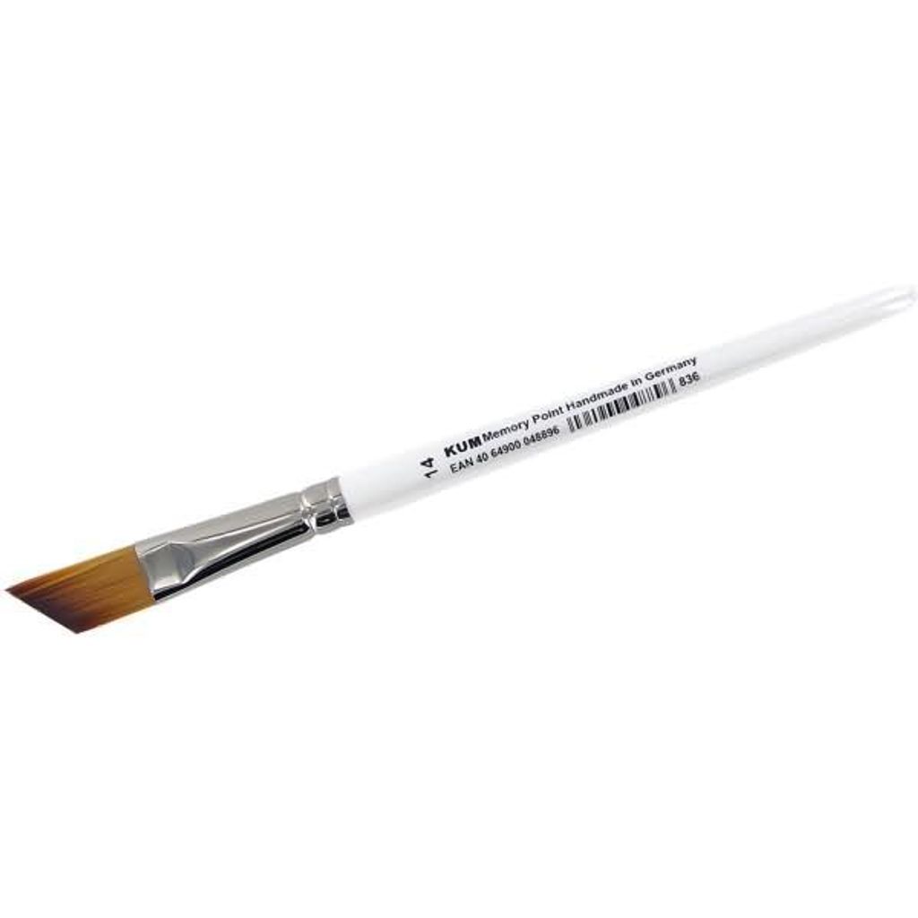 Pinsel Memory Point Brush Holz Schrägspitze Gr. 14