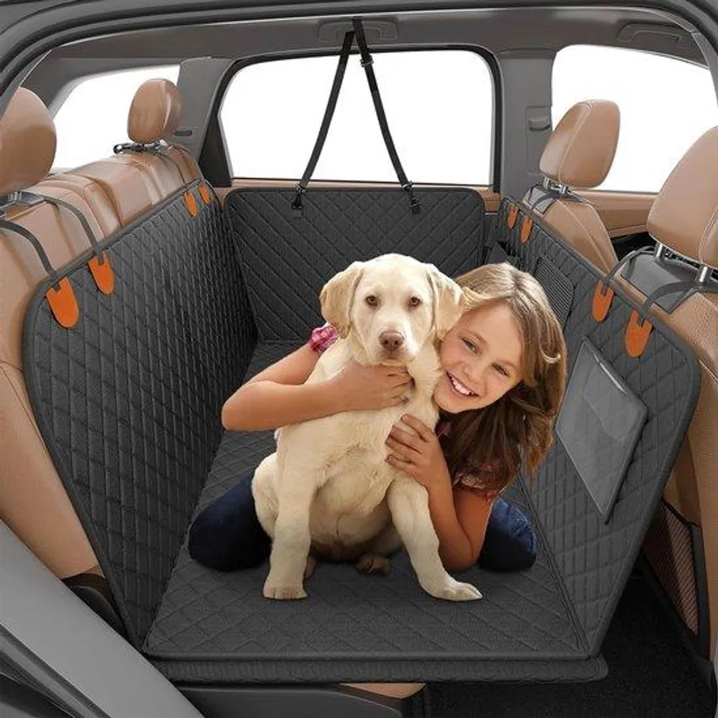 Extension de siège arrière pour chien avec base rigide pour grand SUV