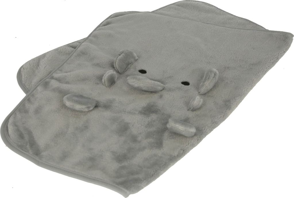 KERBL Decke Elefant, 72 x 51 cm, grau