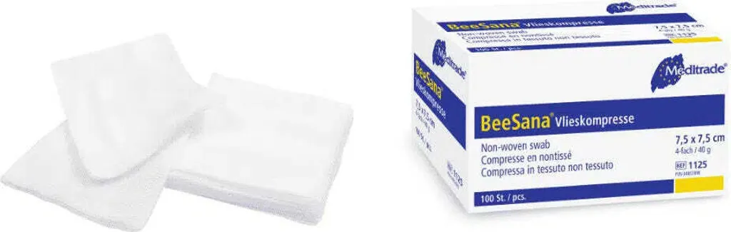 Meditrade BeeSana 1792 Compresse TNT 20x10cm 100pz | Stock Medico