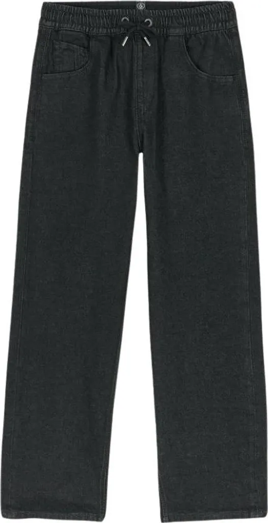 Jean Volcom Freazy Loose Denim Noir - Matière Robuste et Coupe Ew S