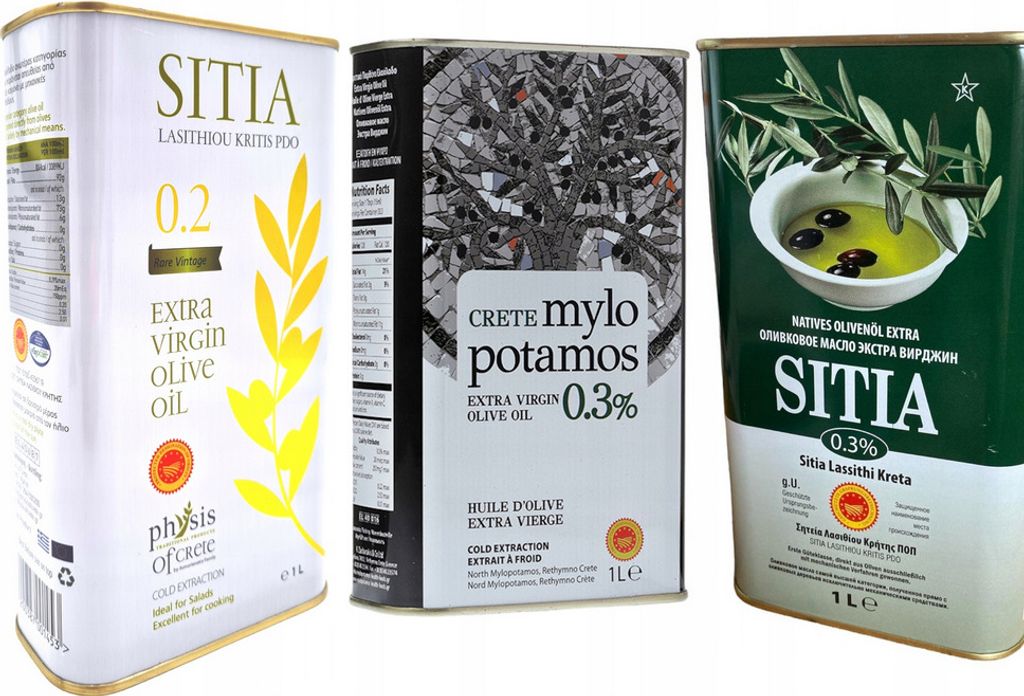 Griechisches Olivenöl-Set 3×1 L – Physis of Crete, Produktbild 