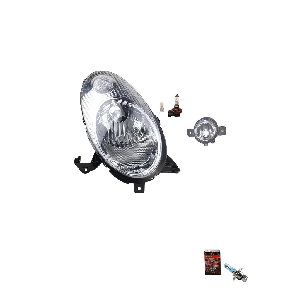 Kit Faro Johns e Osram Laser per Nissan Micra K12 - Sicurezza Top