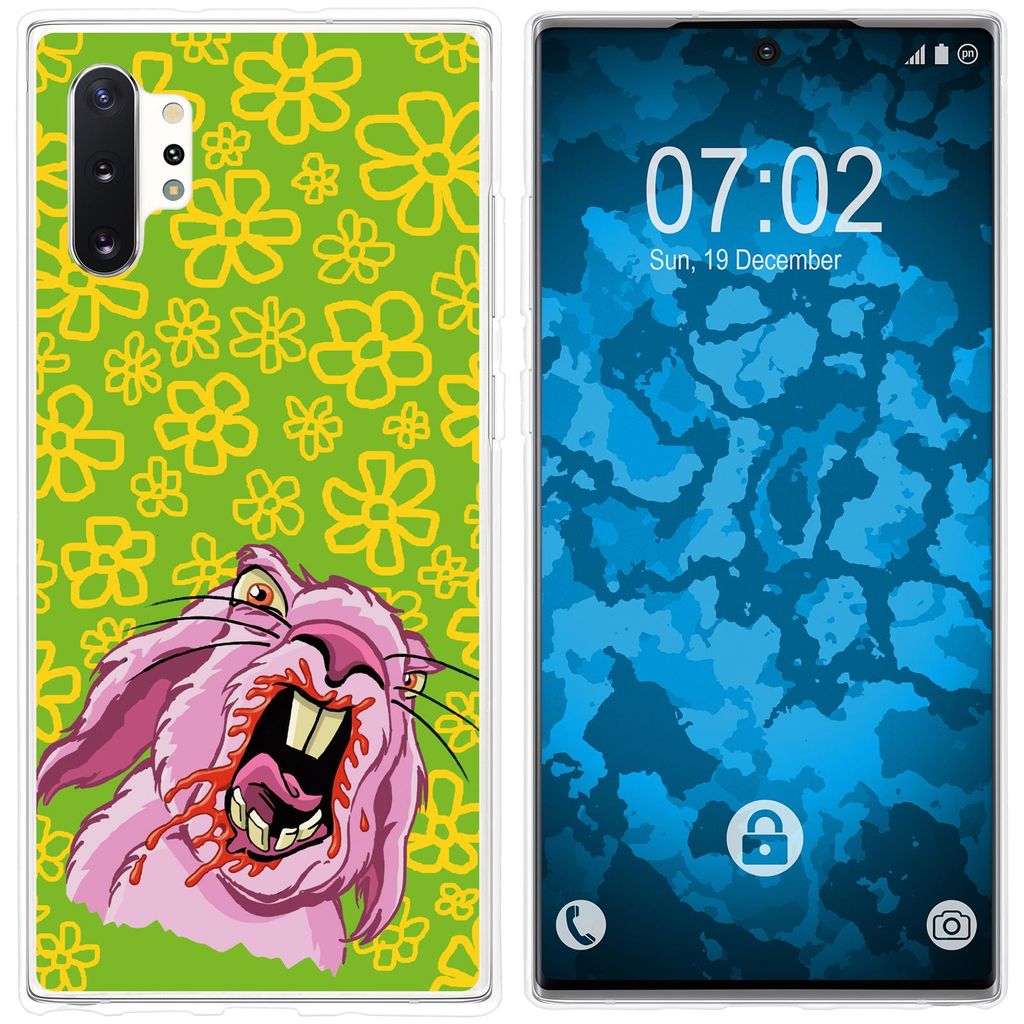 PhoneNatic Case kompatibel mit Samsung Galaxy Note 10+ Silikon-Hülle Ostern M5