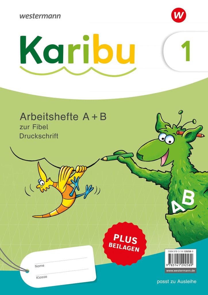 Karibu. Paket Arbeitshefte 1 (Teil A und B) Druckschrift Obrázok produktu 