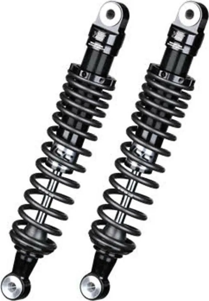 Amortisseurs YSS RE302-350T réglables noirs 350 mm haute performance