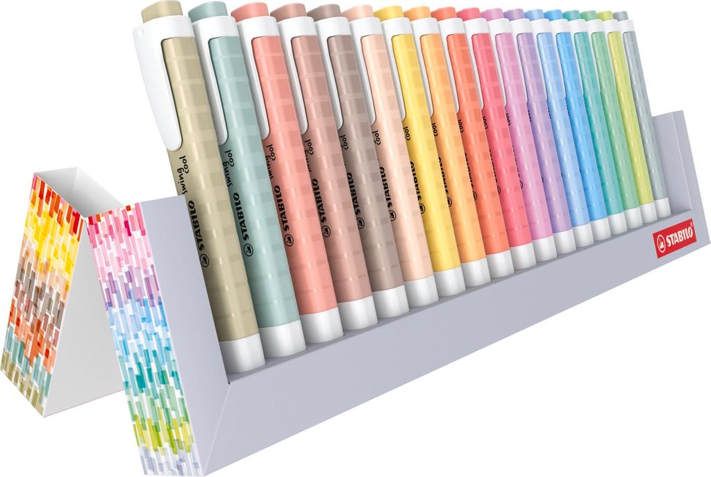STABILO Textmarker -  swing cool - 18er Tischset - 8 Produktbild 
