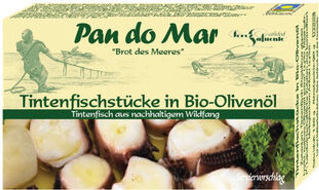 Pan do Mar Tintenfischstücke in -Olivenöl - 120g