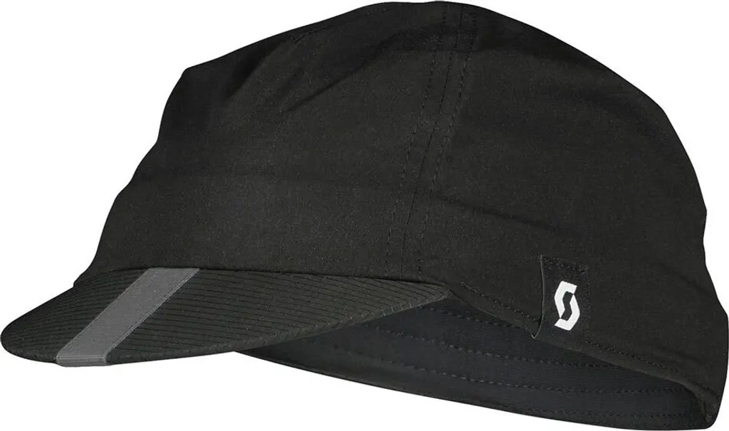 Casquette de Cyclisme Scott Gravel Noire Homme - Visière Souple de Vélo