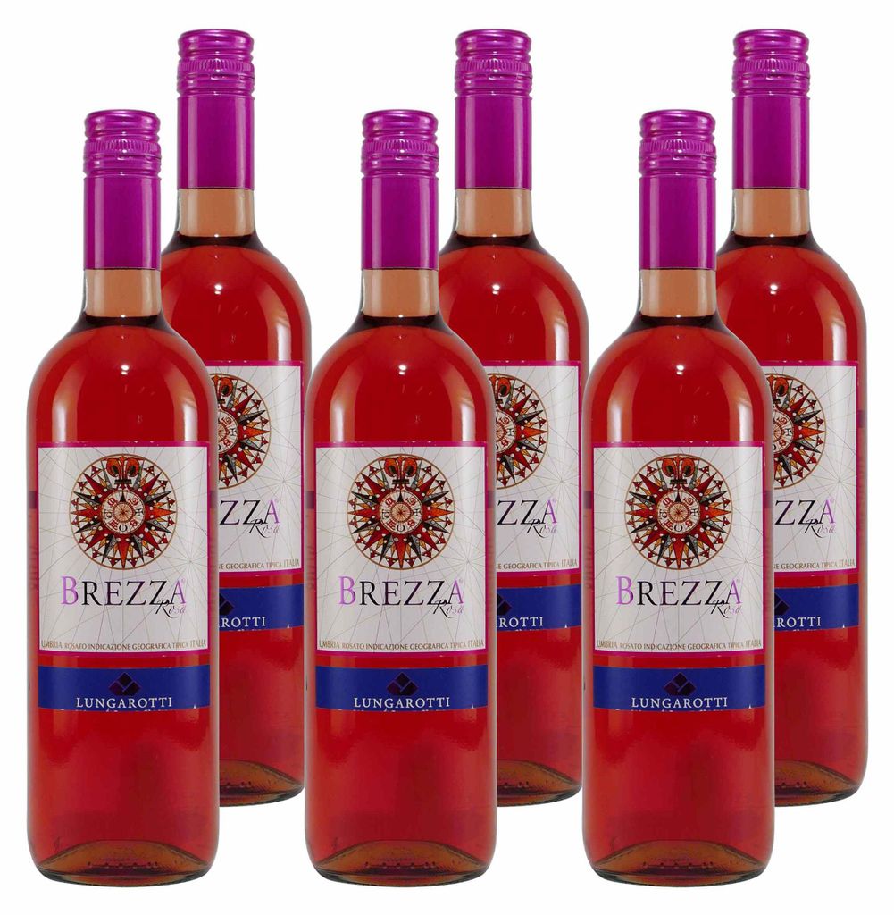 Lungarotti Brezza Rosa IGT -halbtrocken- (6 x 0,75L)