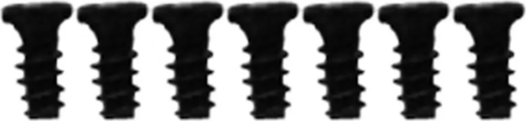 Vis Jamara Sparkle 2,6x6 VE10 lot de 10 pièces pour petit modélisme