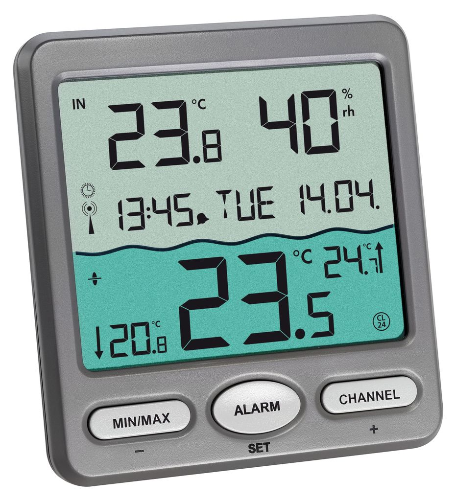 Funk-Poolthermometer VENICE, 30.3056.10, TFA Dostmann Produktbild 