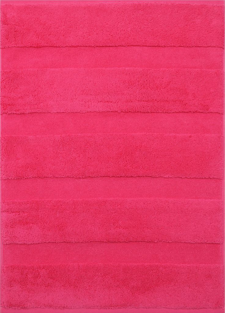 Betz Badvorleger 50x70 cm DELUXE Badematte Badteppich Duschvorleger 100% Baumwolle 680g/m² Farbe: fuchsia