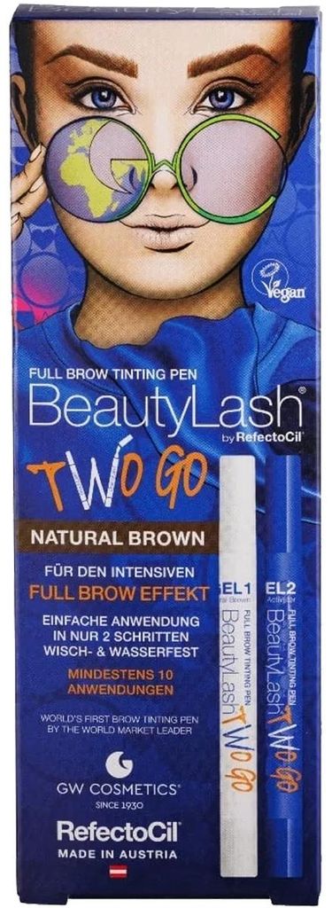 BeautyLash - Brow Tinting Pen - Natural Brown Productafbeelding 