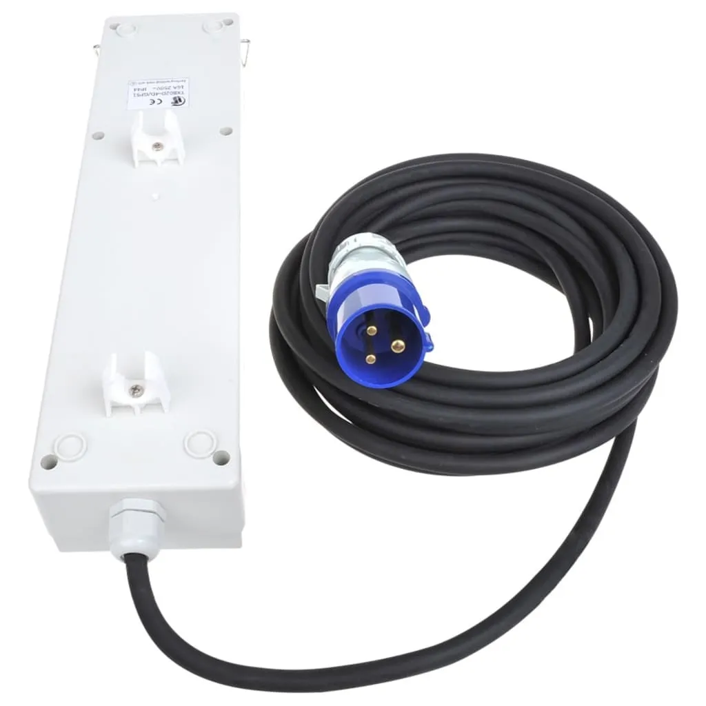 Bloc multiprise remorque pliante 10M étanche avec protections RCD MCCB - 11