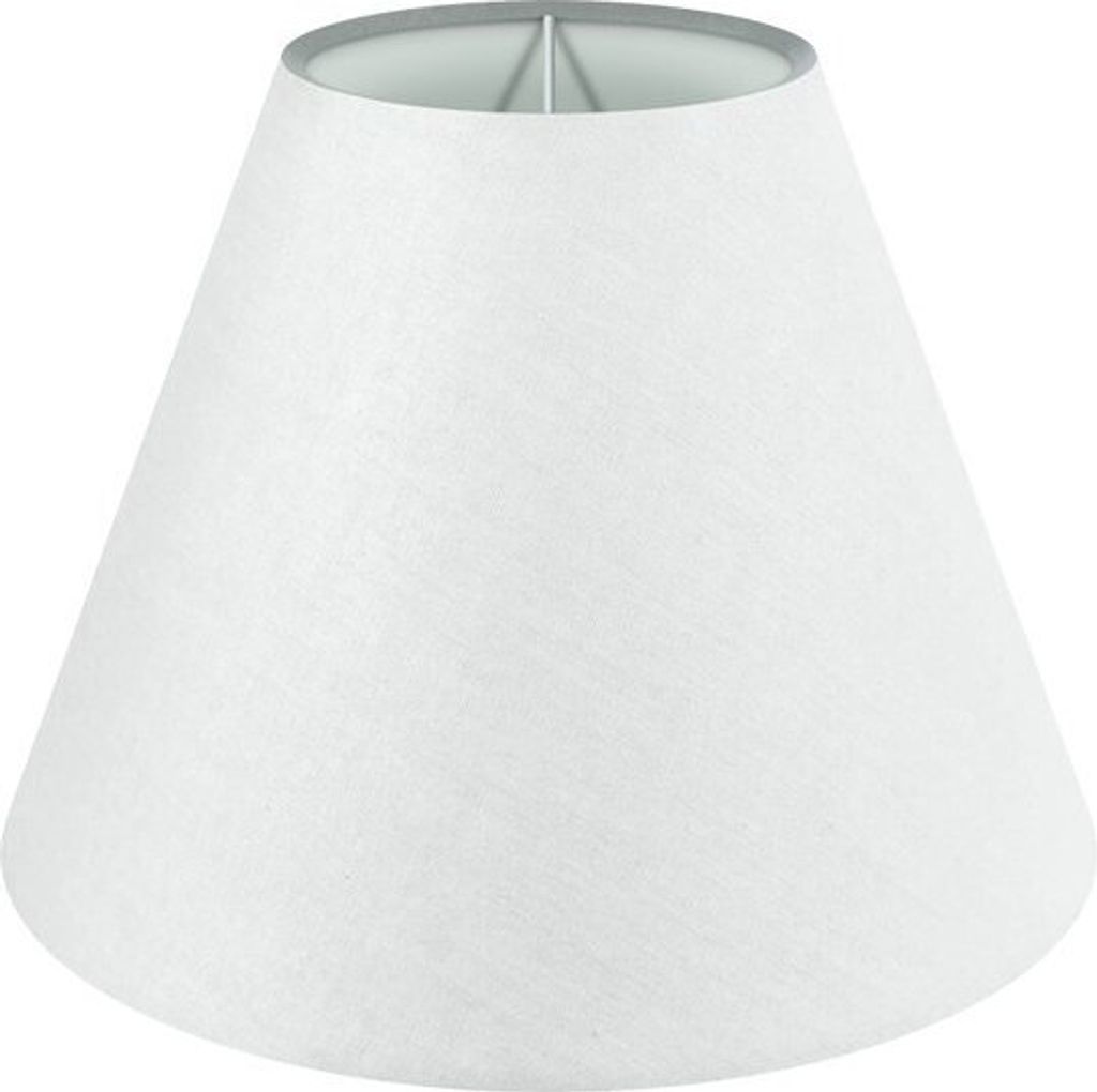 Wogati® Premium Lampenschirm E14/E27 Baumwolle | Weiß / Produktbild 