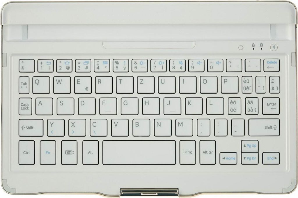 Samsung Galaxy Tab S 8.4 T700 T705 Bluetooth Tastatur QWERTZ EJ-CT700, weiß