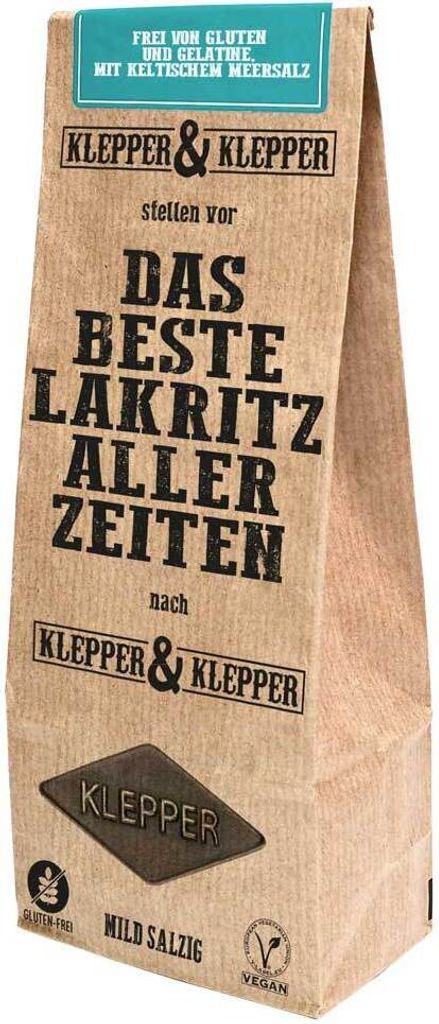 Klepper & Klepper Lakritz Mild Salzig 200g Produktbild 