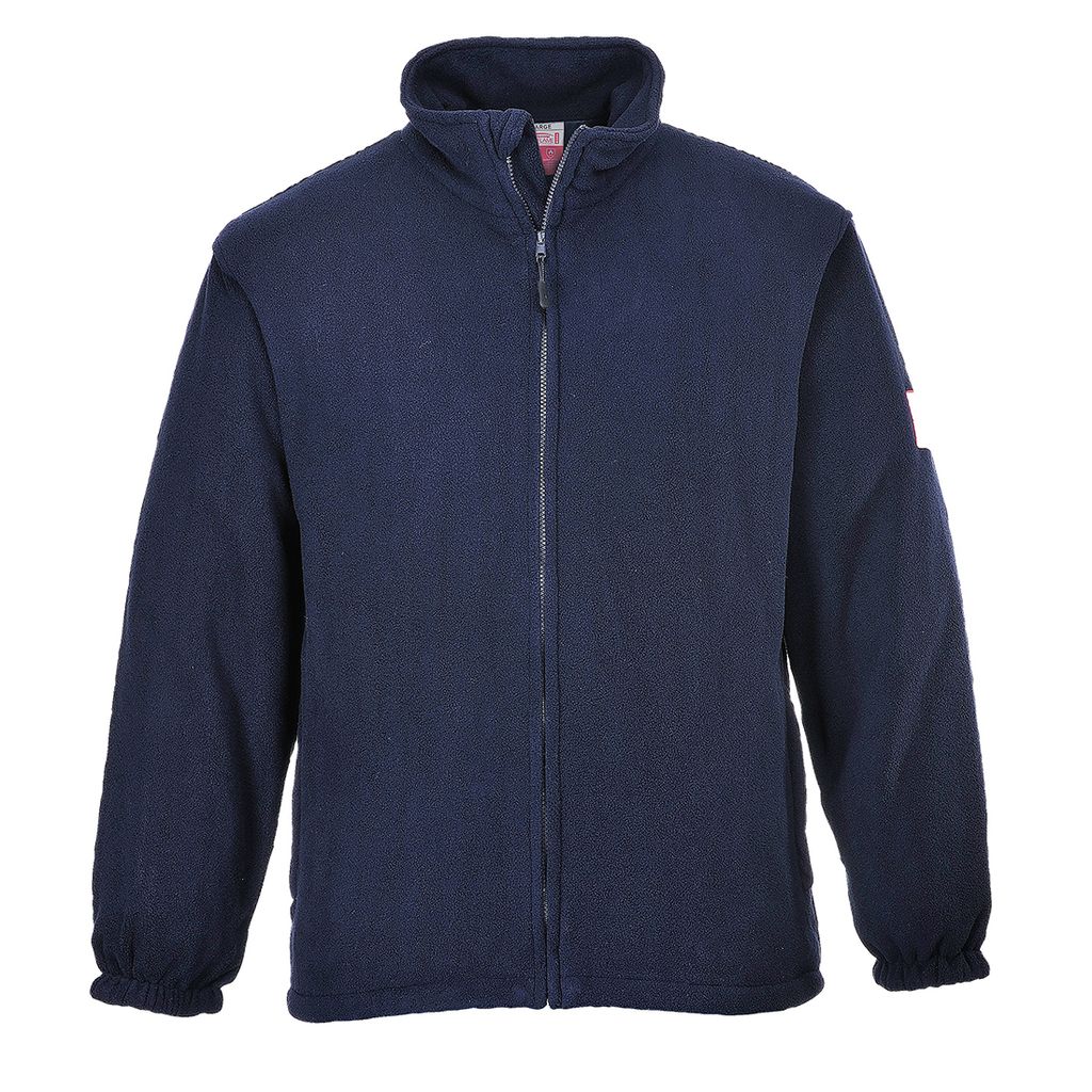 Portwest FR30 Flammhemmende, antistatische Fleecejacke Navy Gr. L