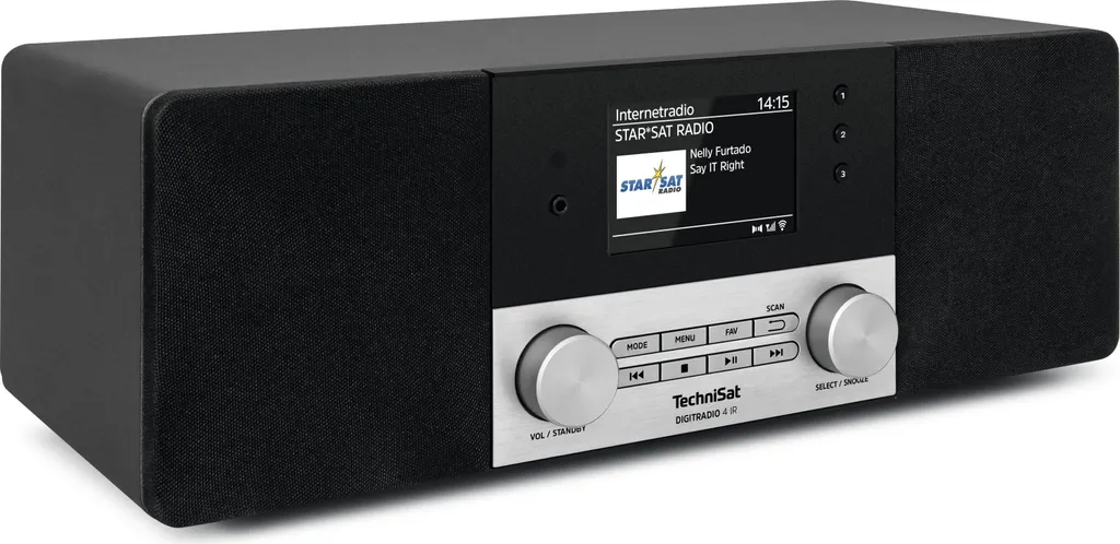 Radio de Salon Connectée TechniSat DIGITRADIO 4 IR Bluetooth et Wifi Noir - 3