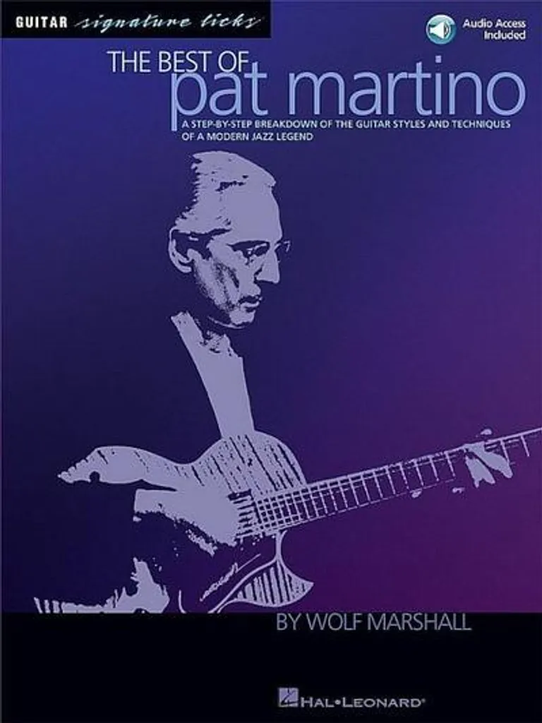 Best Of Pat Martino CD Musique Jazz pour Ambiance et Étude de Guitare