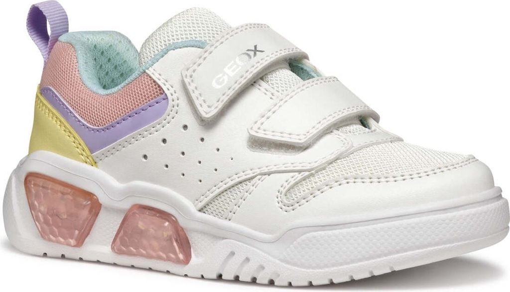 Geox Mädchen Sneaker J55HPA 014BU C0653 Farbe: Weiß Größe: 32